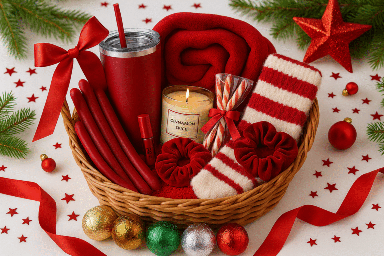 How to Create a Cozy Christmas Burr Basket (Step-by-Step Guide)