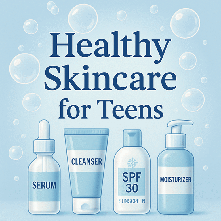 The Ultimate Teen Girl Skincare Routine (That Won’t Clog Pores)