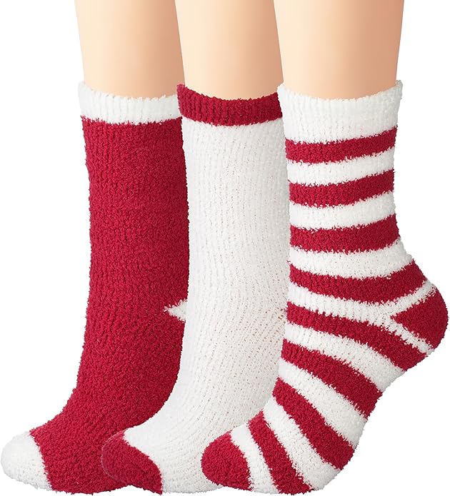 Cozy fuzzy socks